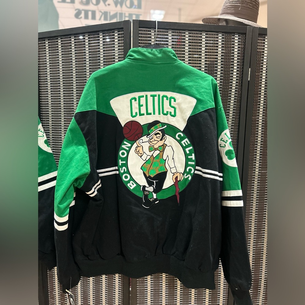 NBA Celtics Jacket 4X & 5X available!